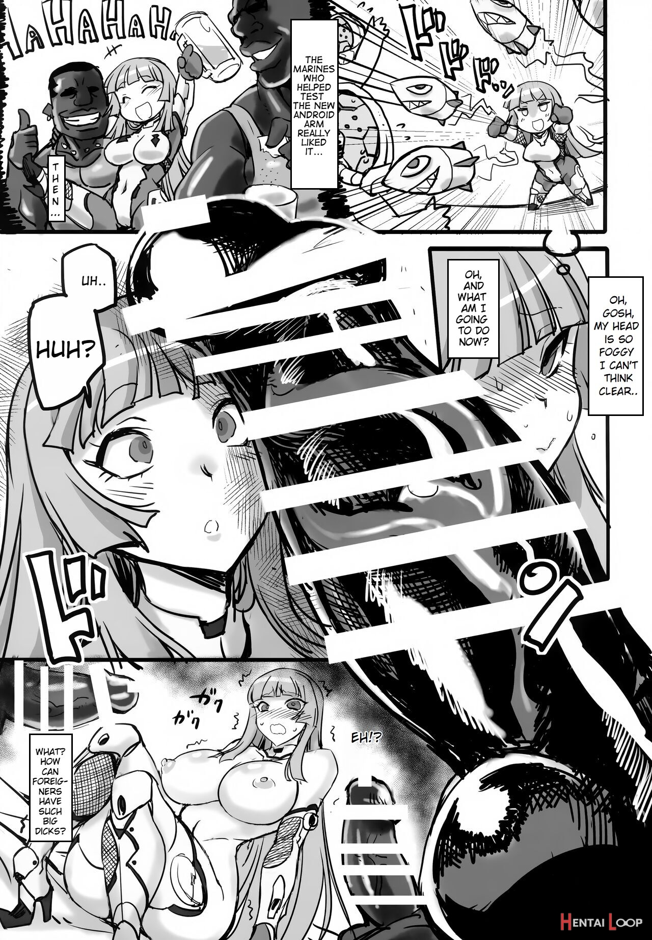 Fuujin Kuroi Taimanin Asuka Kokujin Chinpo Kairakuzuke Ni Otosu page 7