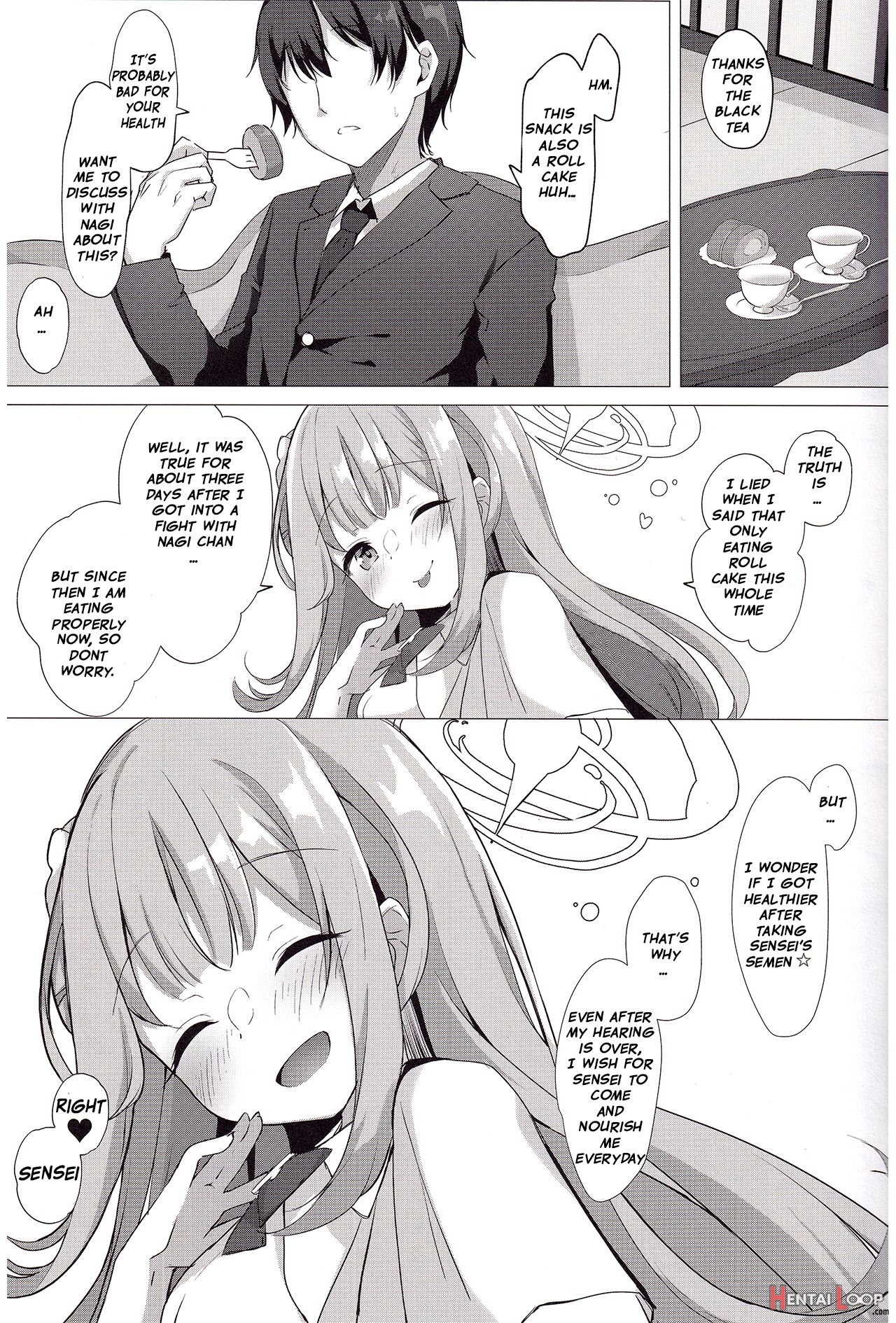 I Want To Be Nourished By Sensei page 17