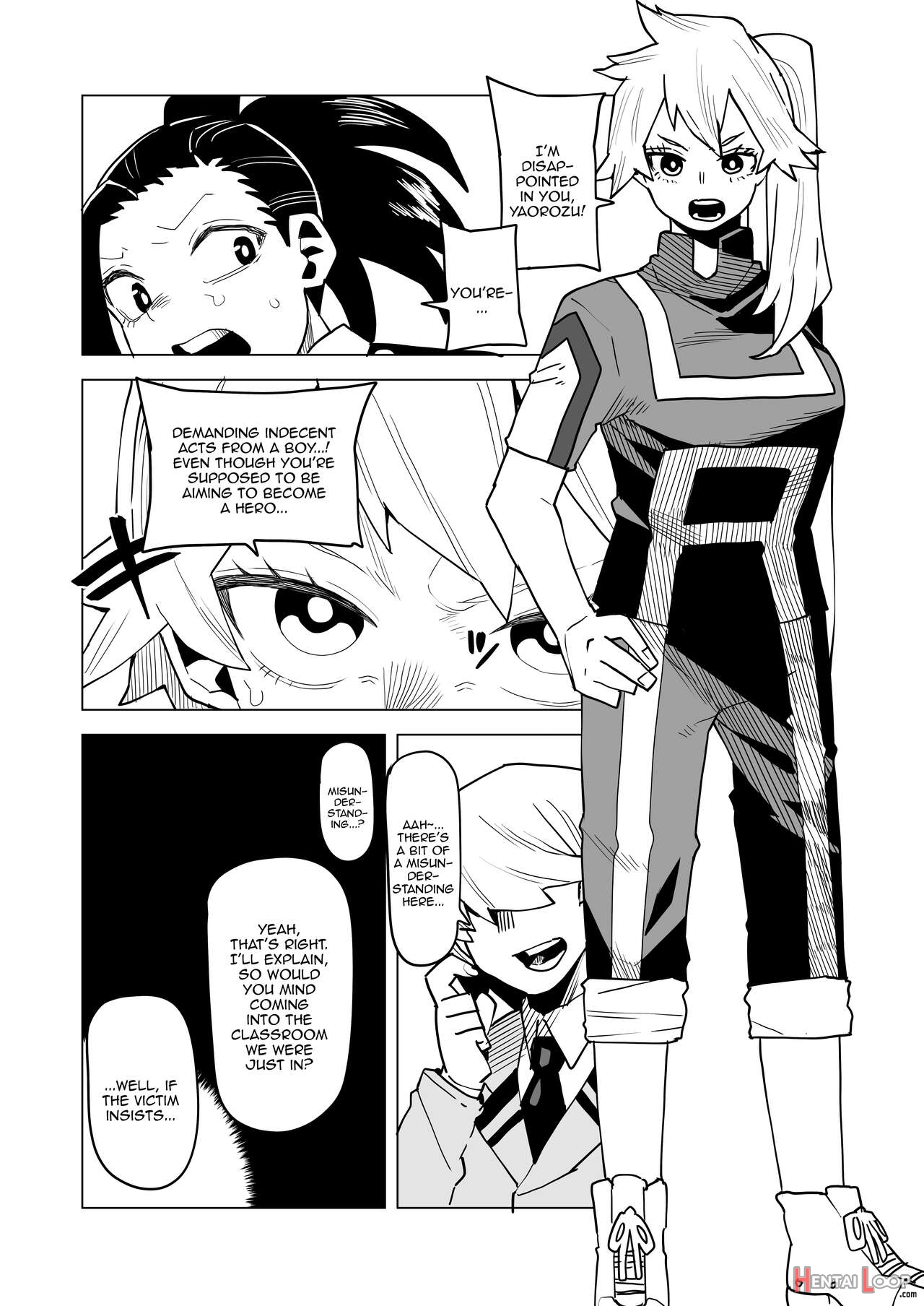 Inverted Morality Hero Academia ~ Kendo Itsuka's Case ~ page 5