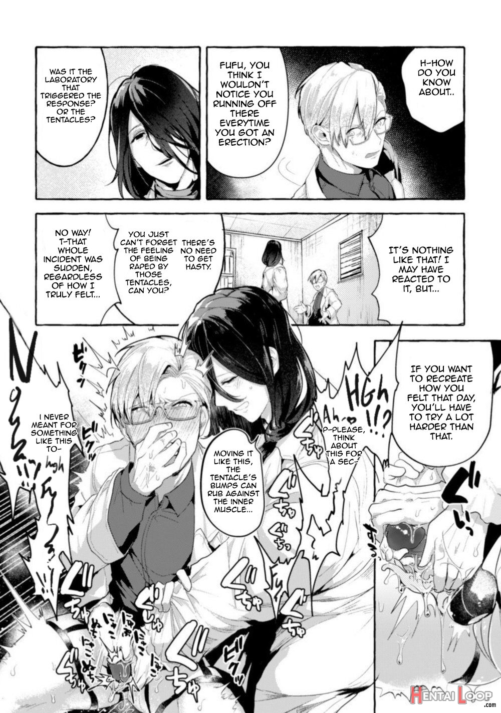 Ishiki Takai-kei Insei Shokushu Shidou Ochiyuku Pride. Vol. 2 - Proud Student Broken By Tentacles page 14