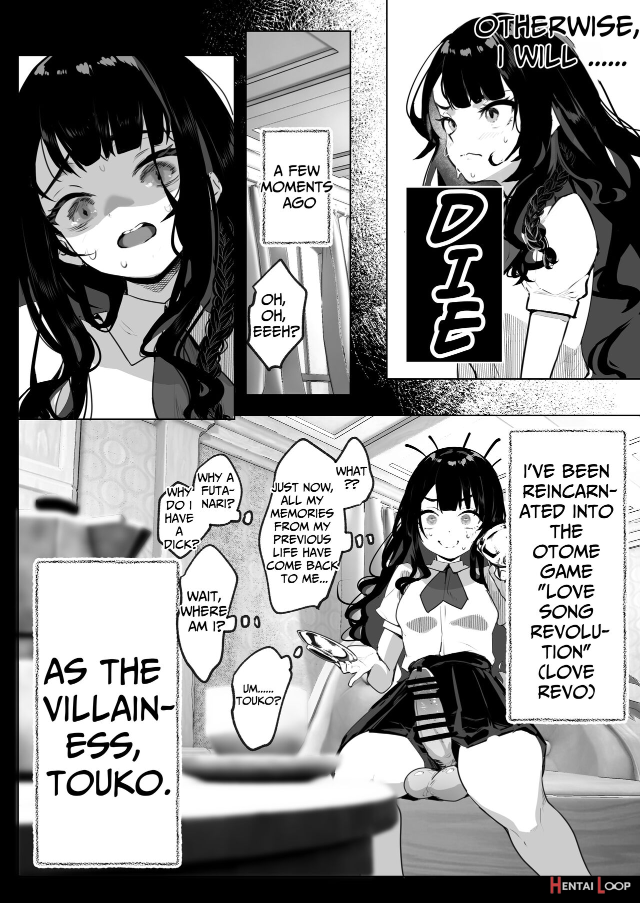 I've Been Reincarnated As A Futanari Villainess, So I'm Conquering The Heroine Of The Otome Game page 5