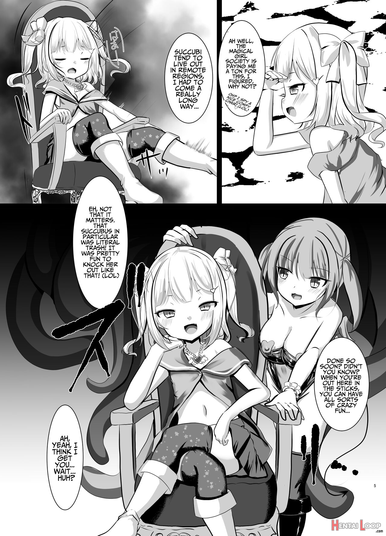 Magical Girl Lumina ~converting & Corrupting A Cocky Girl~ page 5