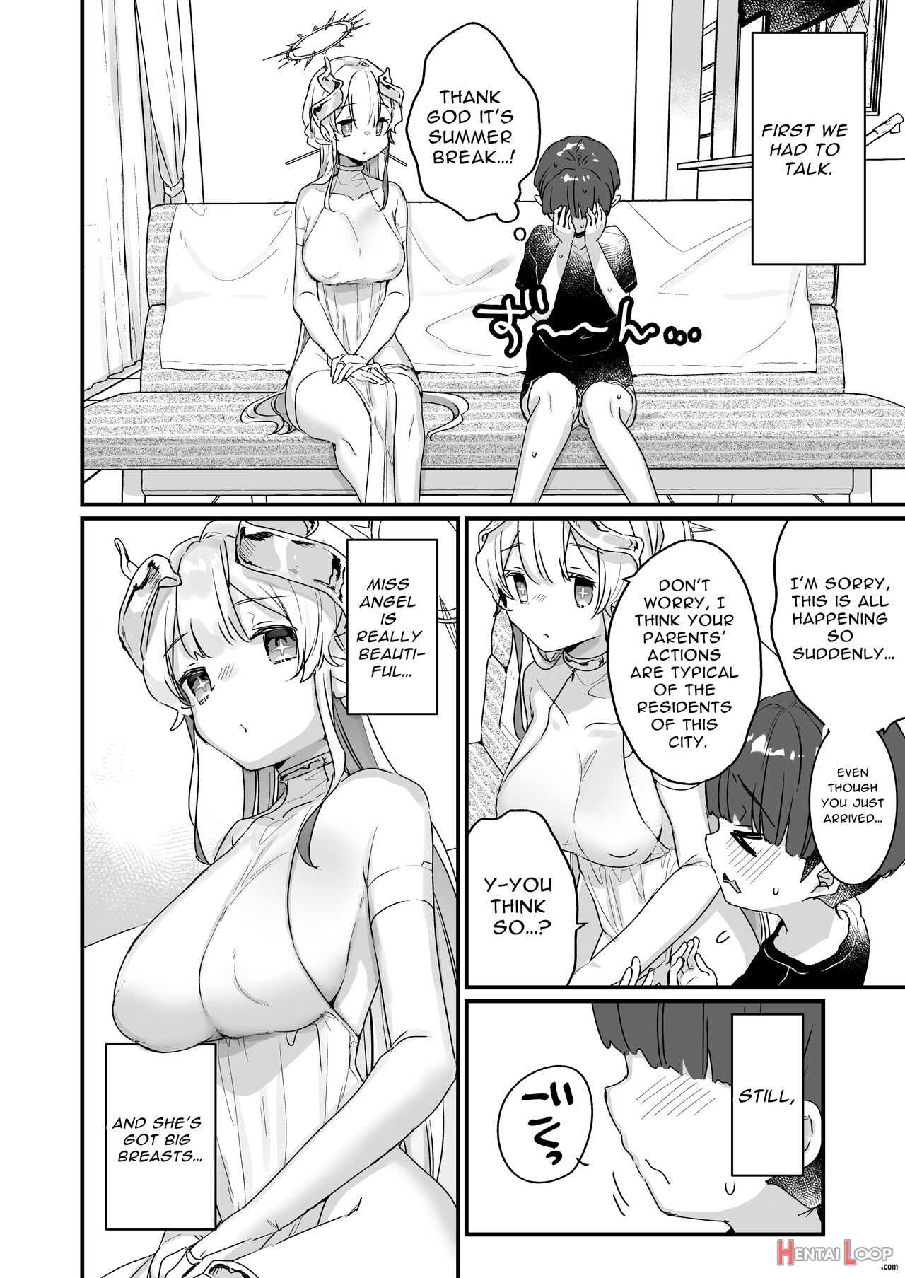 My Summer Vacation With A Fallen Faphole Mech Angel page 11