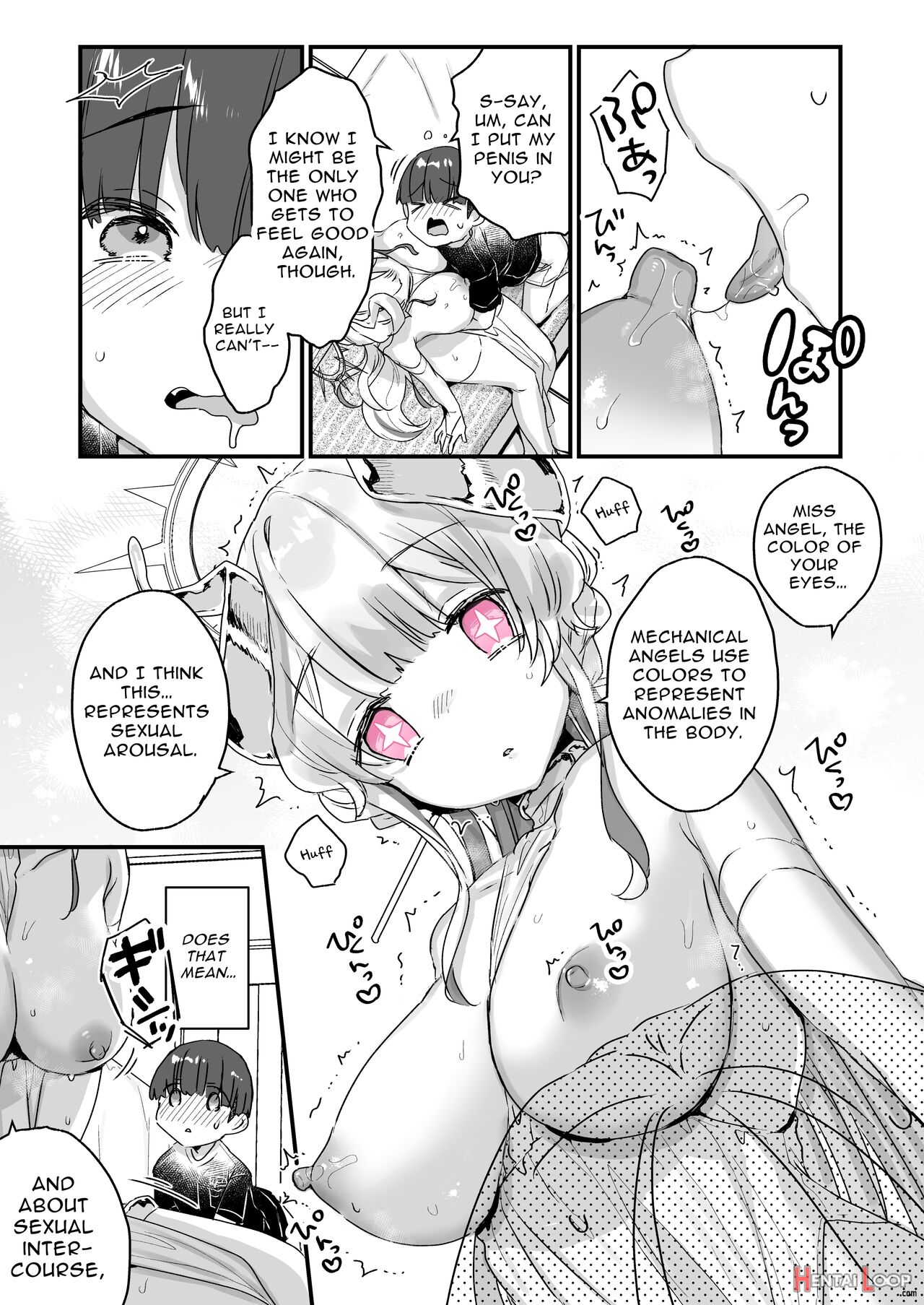 My Summer Vacation With A Fallen Faphole Mech Angel page 16