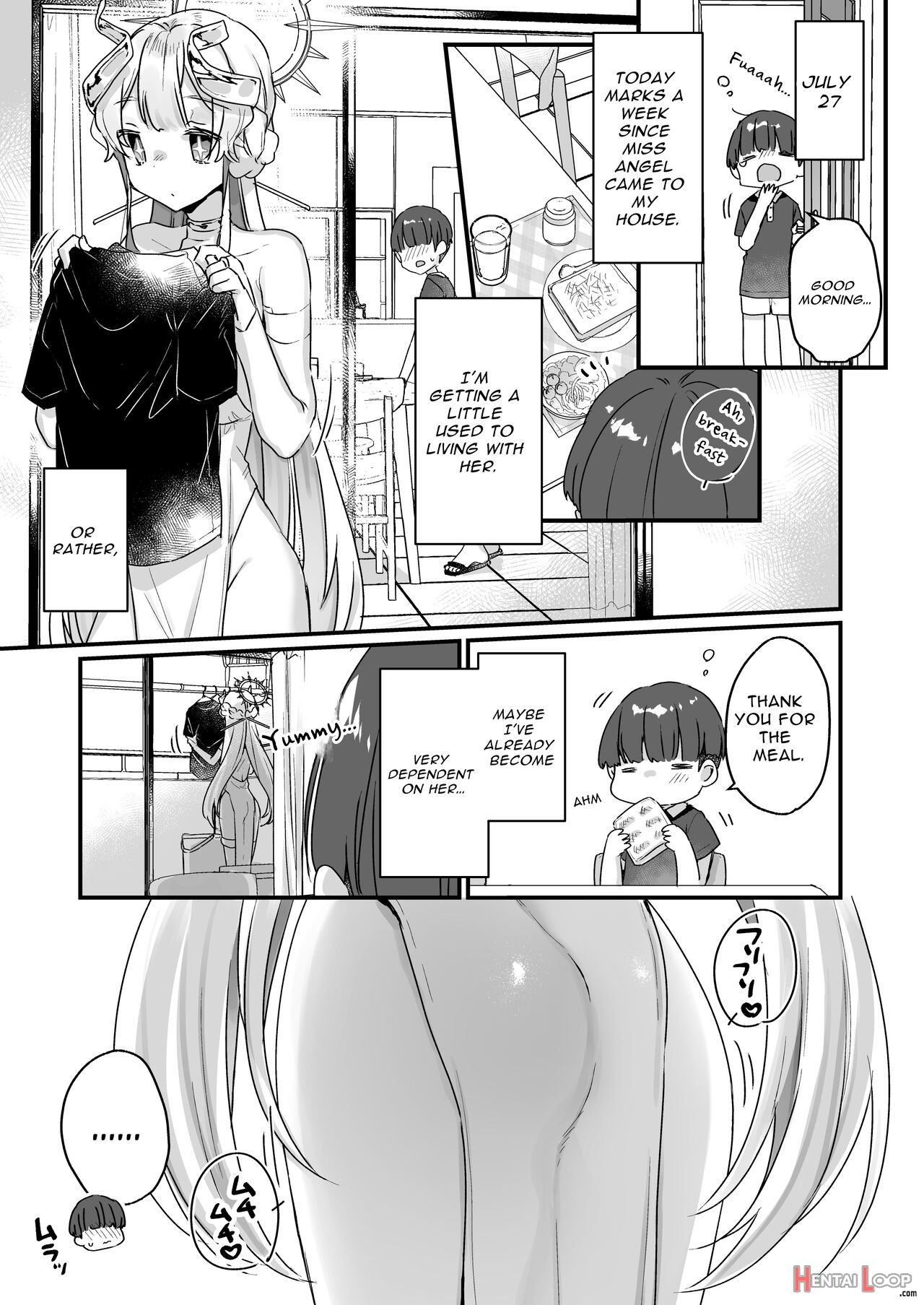 My Summer Vacation With A Fallen Faphole Mech Angel page 22