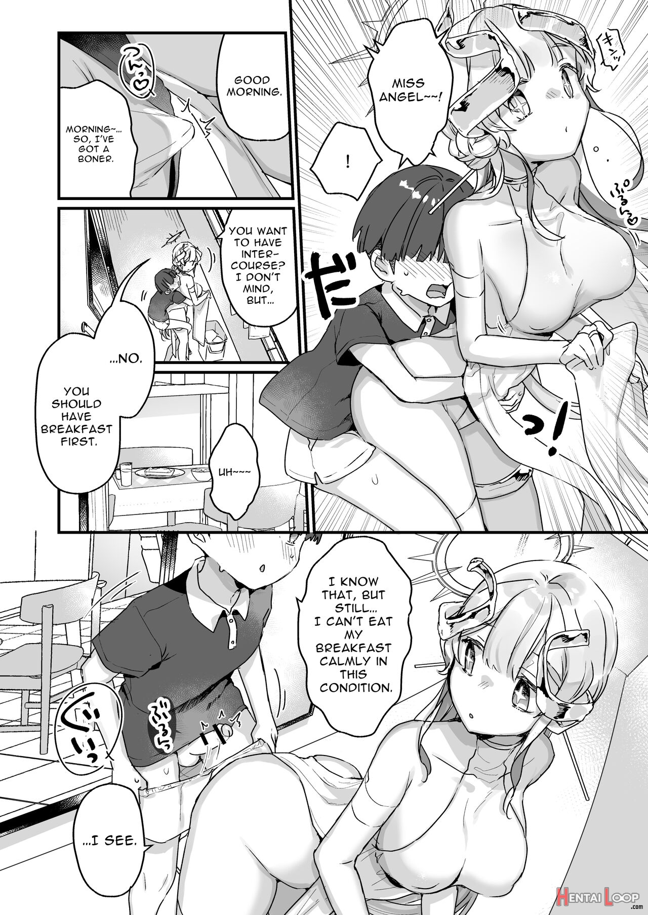 My Summer Vacation With A Fallen Faphole Mech Angel page 23