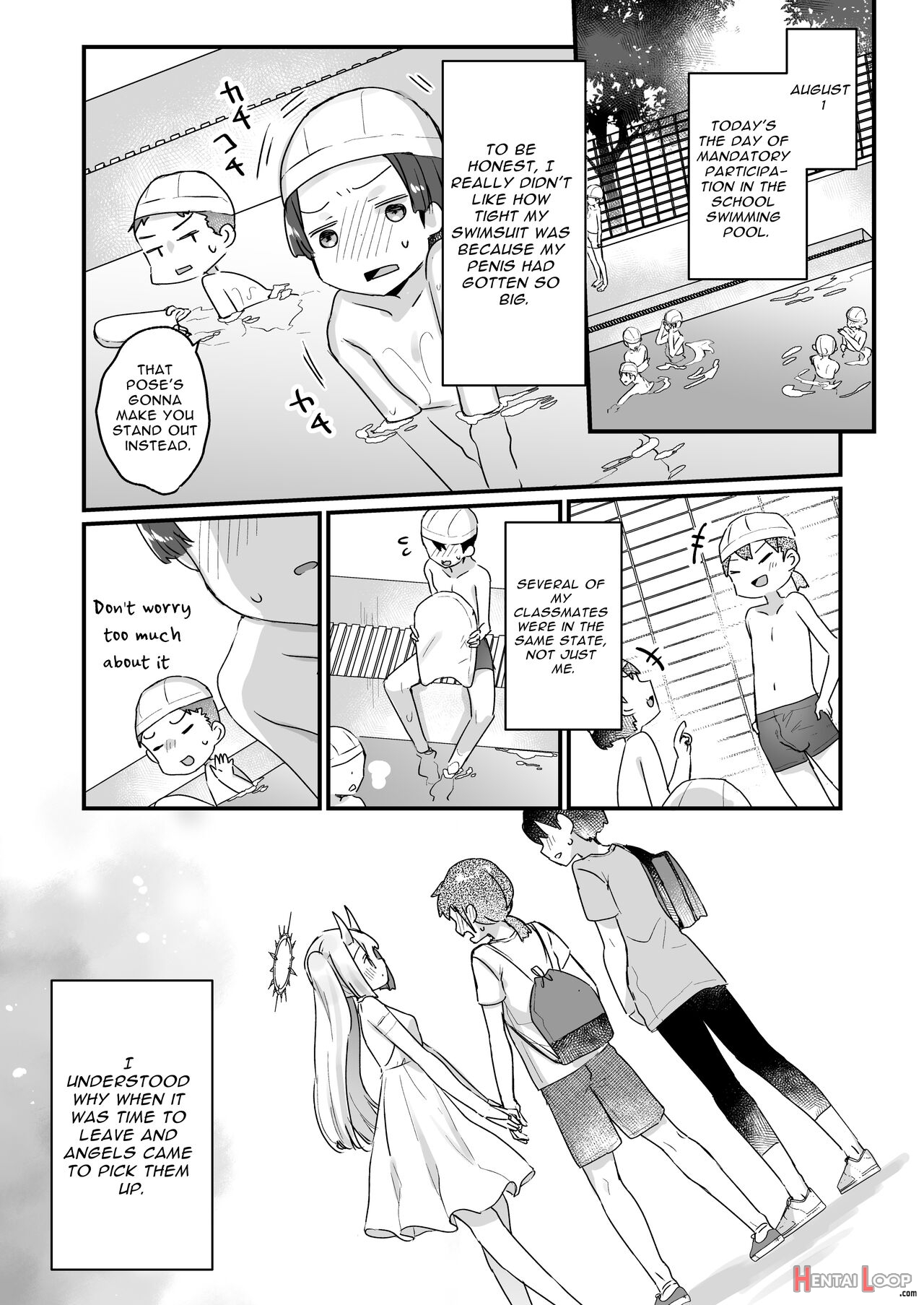 My Summer Vacation With A Fallen Faphole Mech Angel page 40