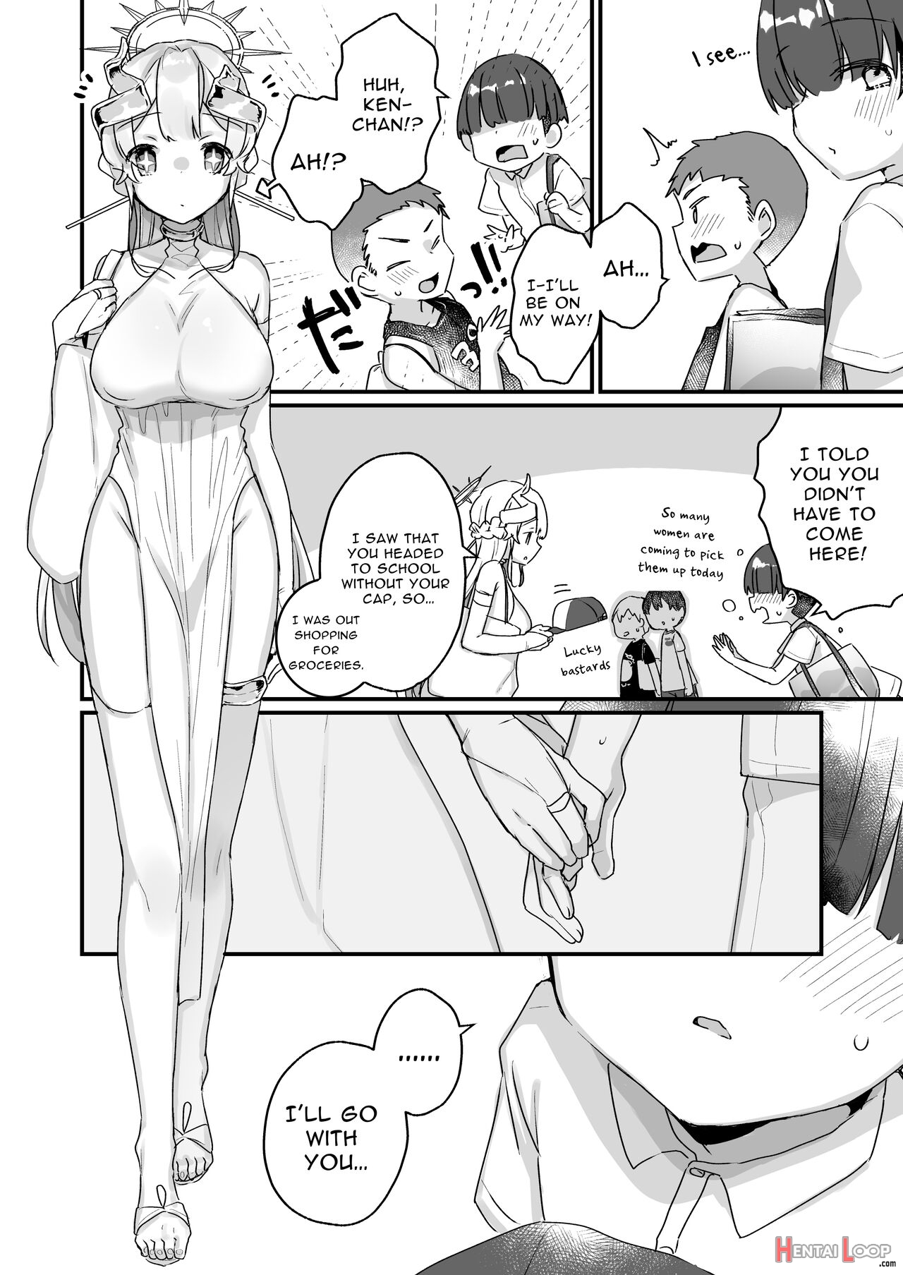 My Summer Vacation With A Fallen Faphole Mech Angel page 41