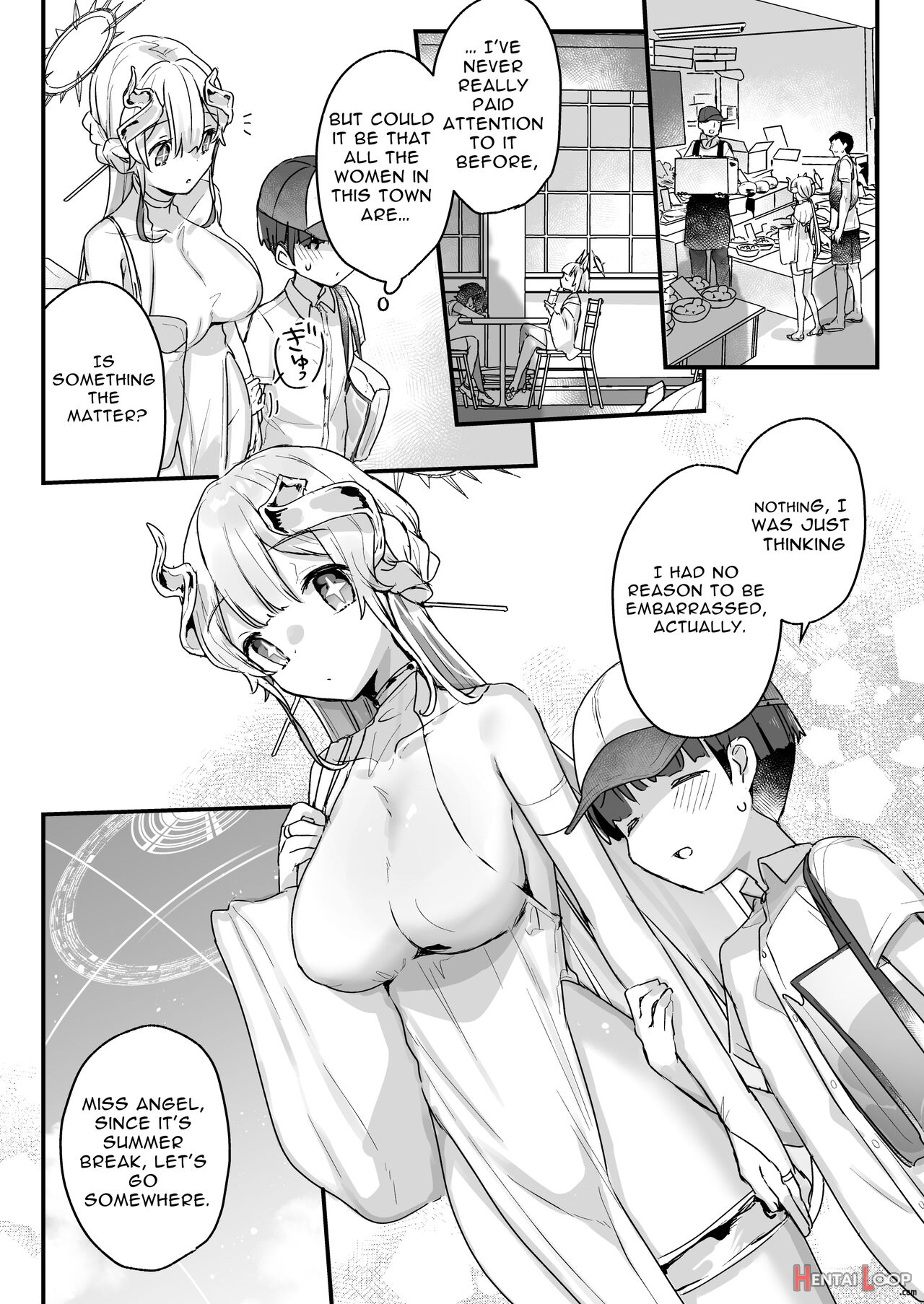 My Summer Vacation With A Fallen Faphole Mech Angel page 42