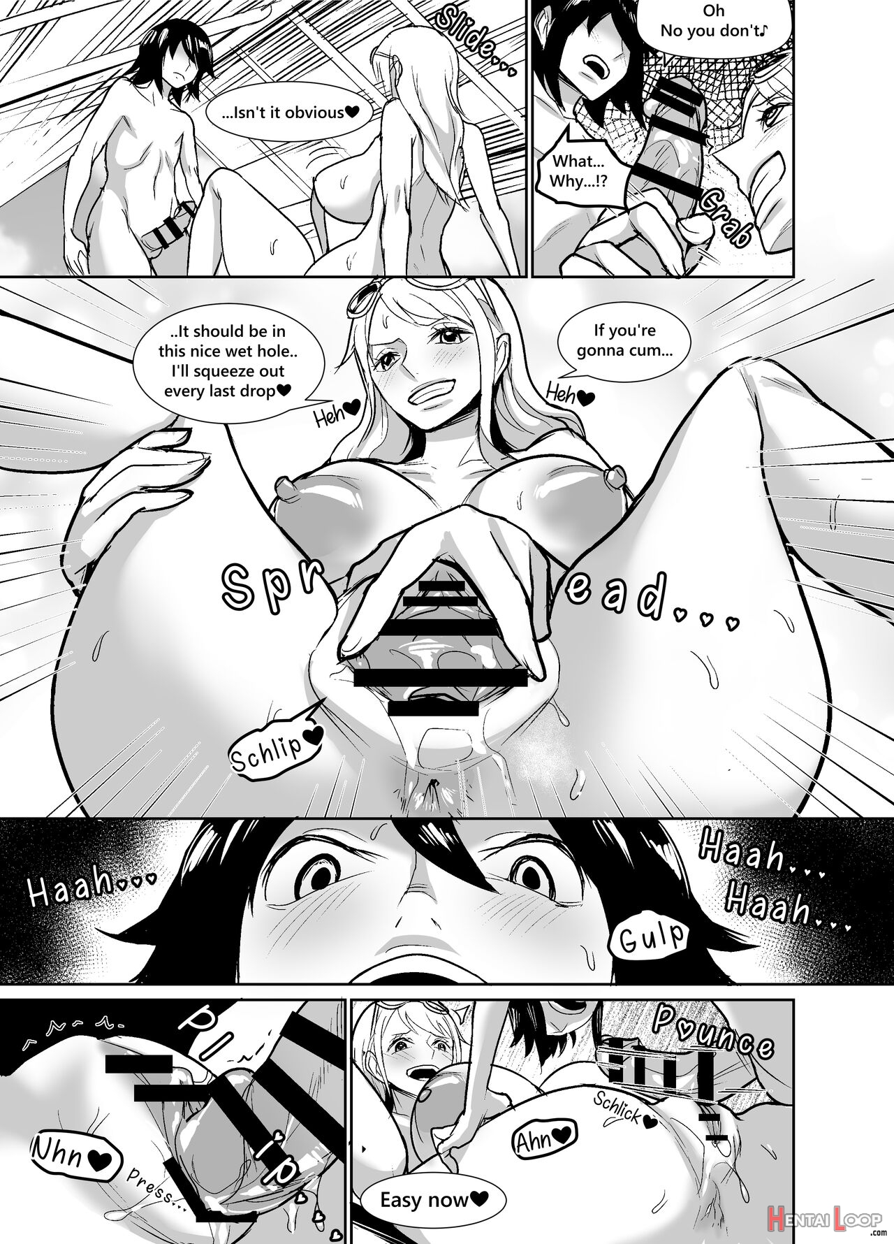 Nami&robin One-shota Vacation page 17