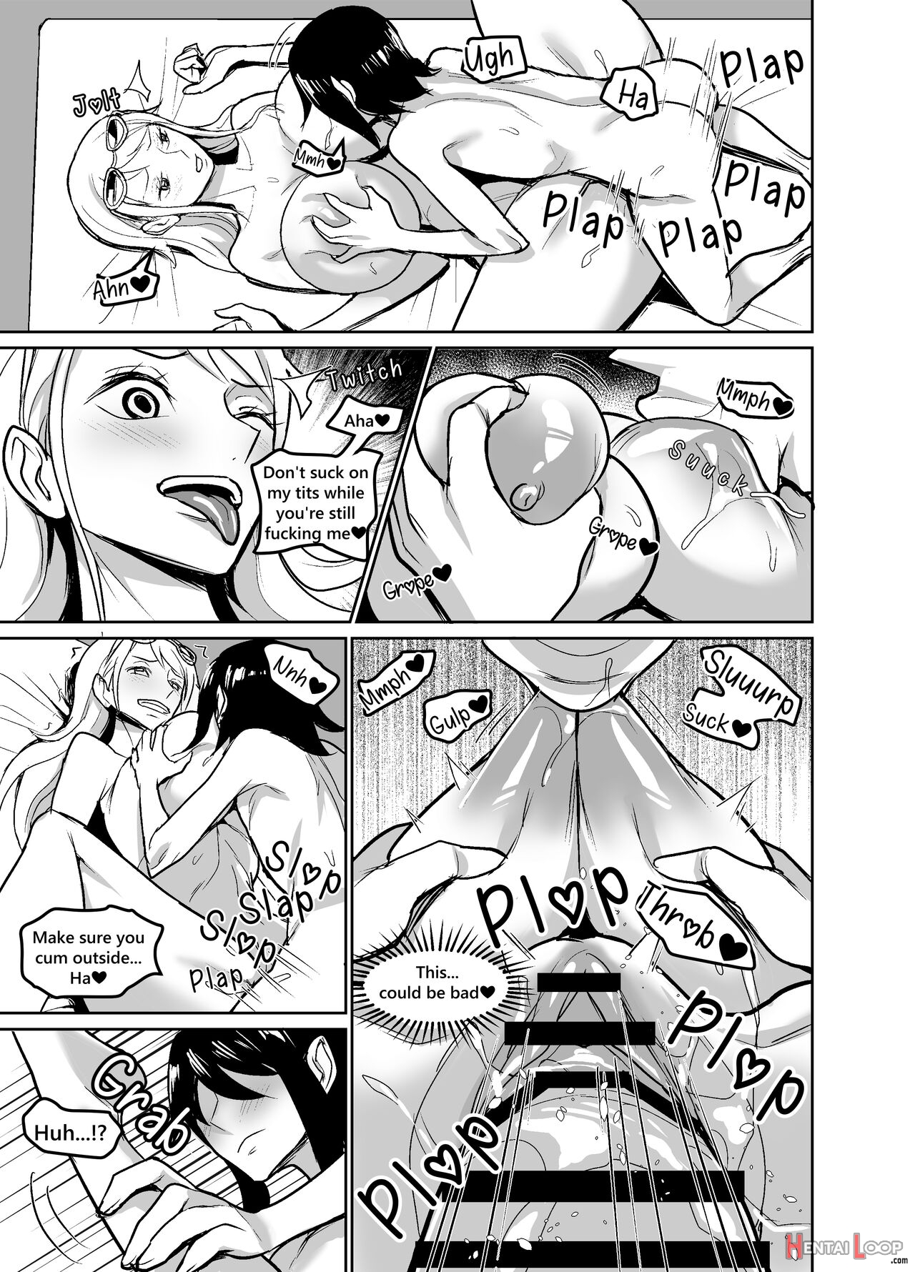 Nami&robin One-shota Vacation page 19