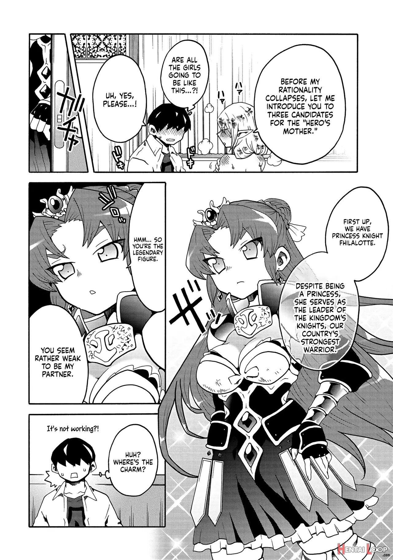 ; Otherworldly Harem With Extremely Erotic Cheats Comic Anthology page 102