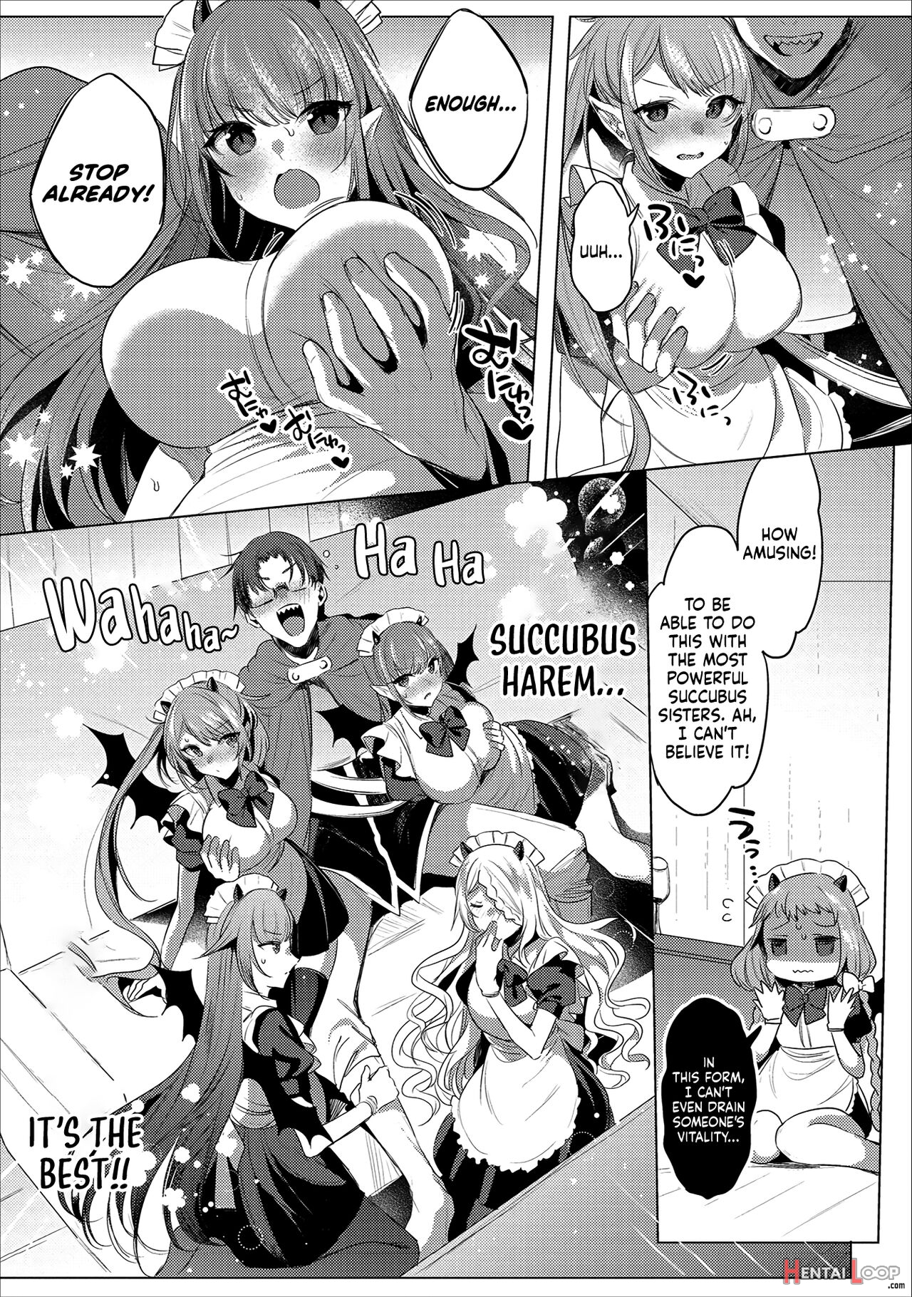 ; Otherworldly Harem With Extremely Erotic Cheats Comic Anthology page 24