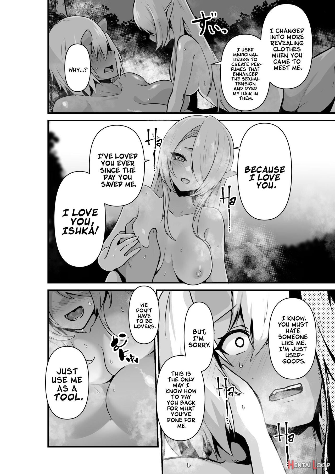 Passionate Ogre And Elf Sex page 16