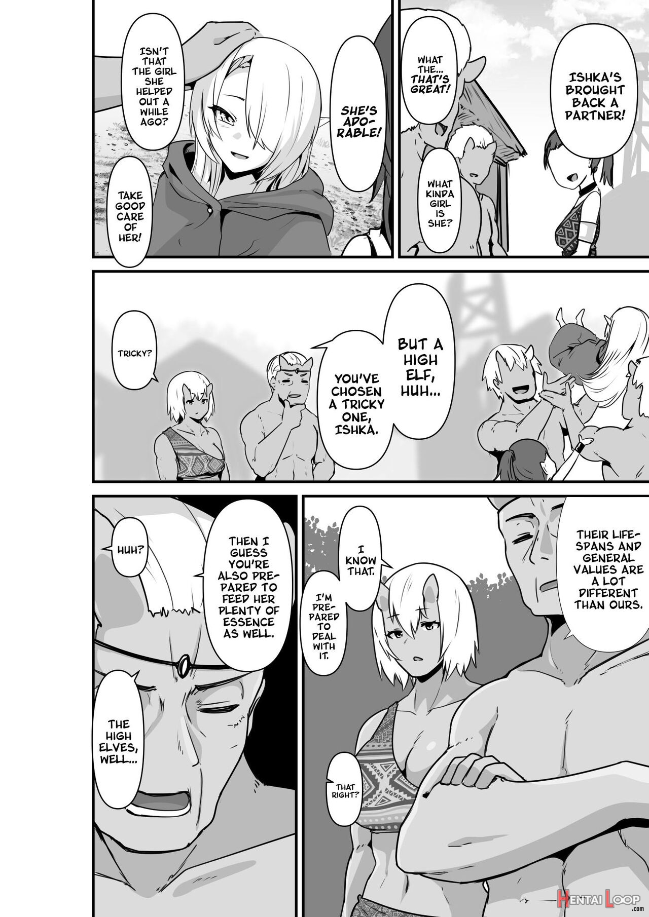 Passionate Ogre And Elf Sex page 44