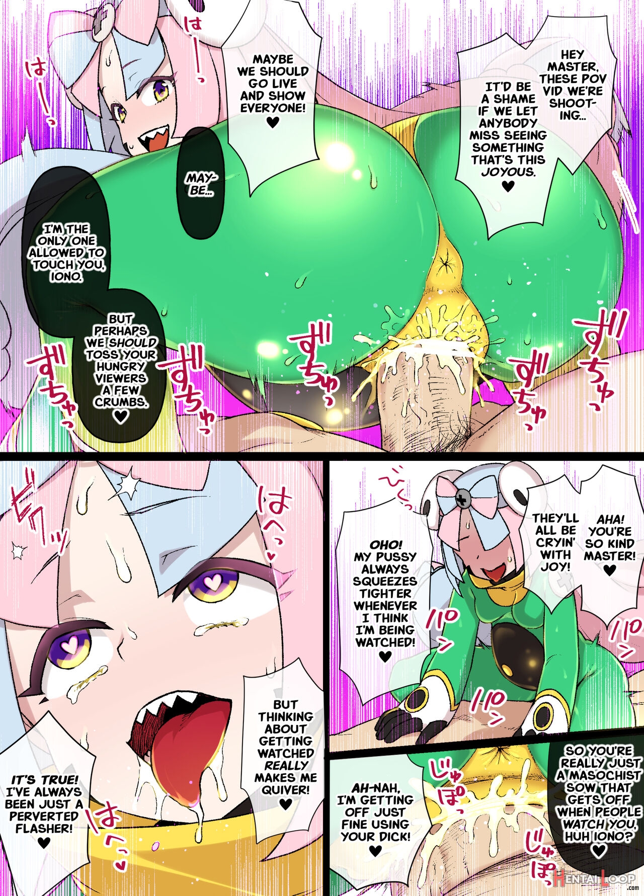 Slave Ball Brainwashing: Iono And Bellibolt page 24