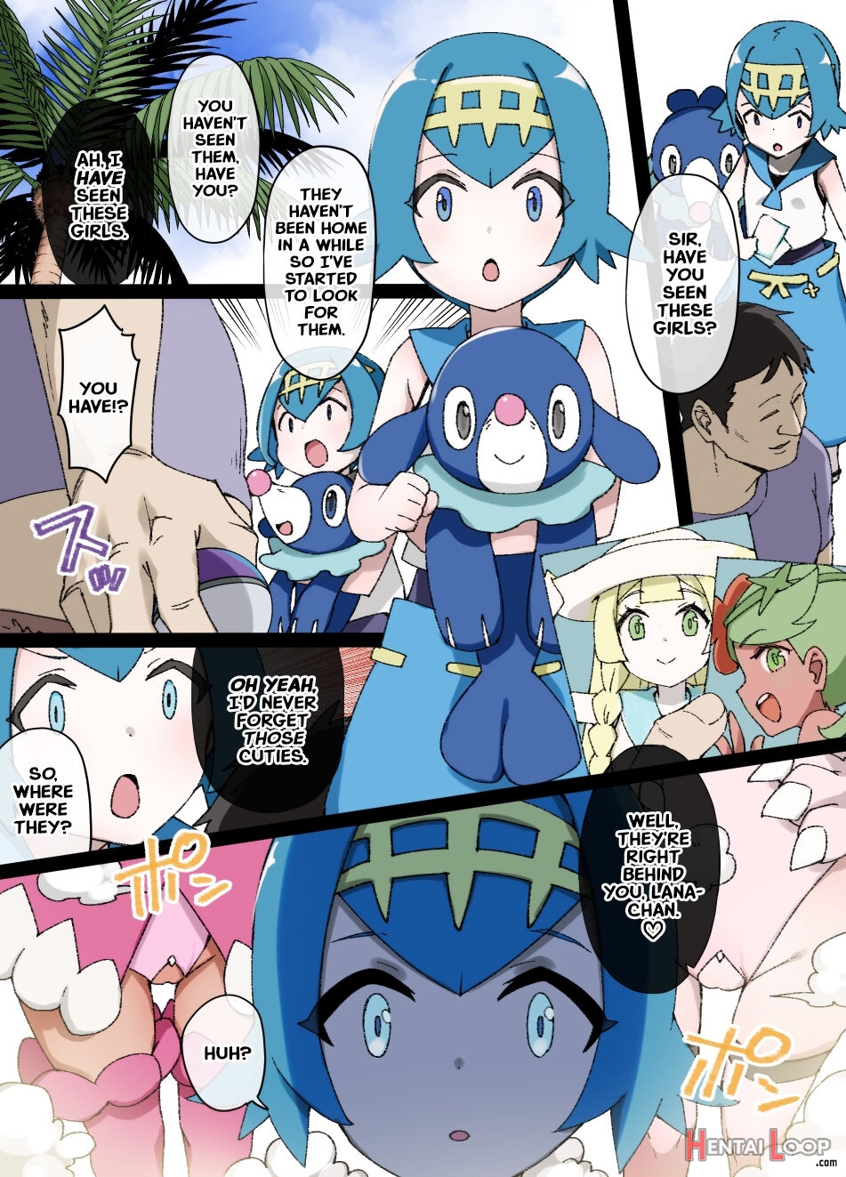 Slave Ball Brainwashing: Lana And Popplio page 2