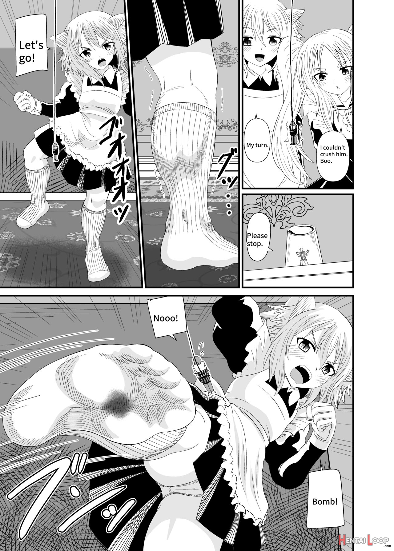 Stepped On By Small Maids page 18