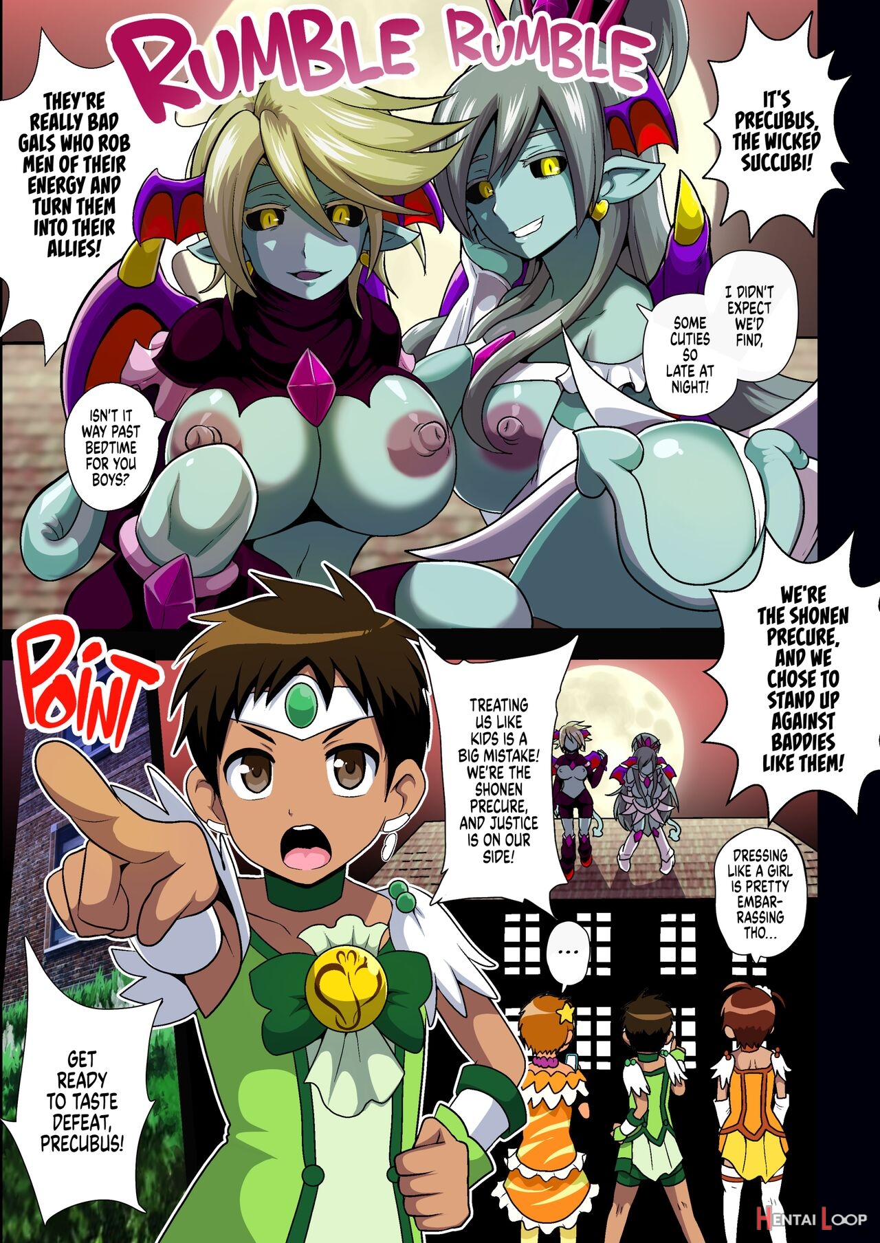 Succubi Precubus Vs Shota Cure page 2