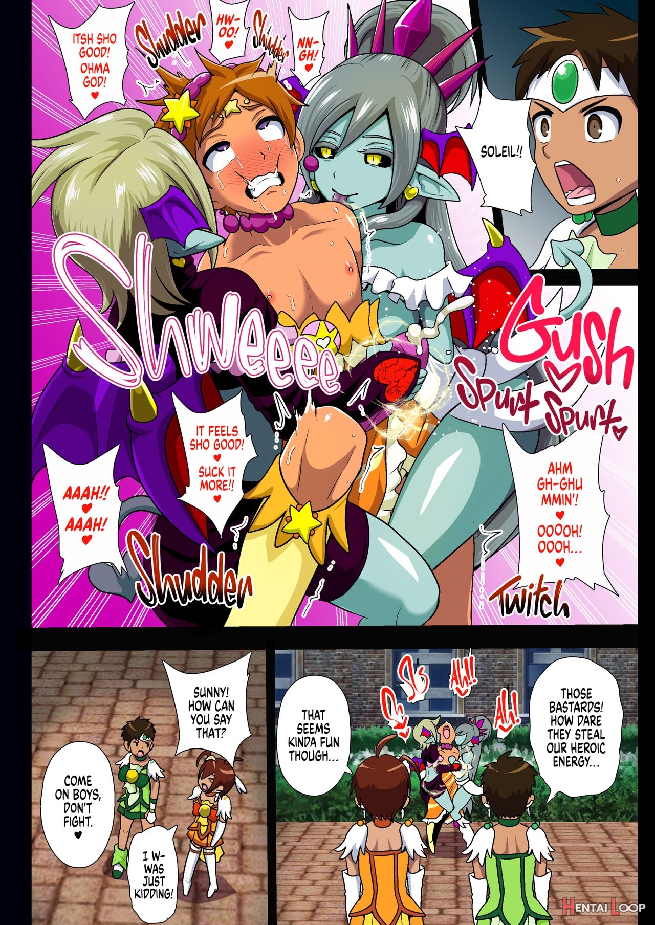 Succubi Precubus Vs Shota Cure page 7