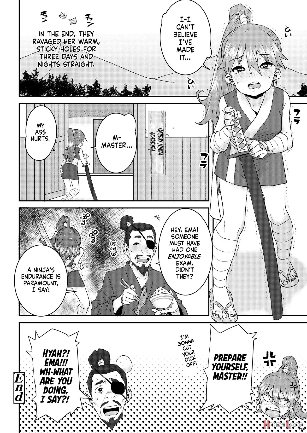 The Bratty Ninja Ema-chan page 24