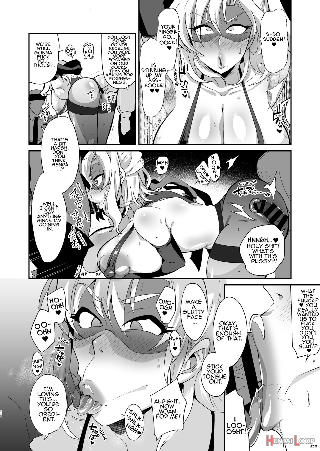 The Magnificent Sex Techniques Of An Incompetent Vulgar Moanin' Phantom Thief page 13