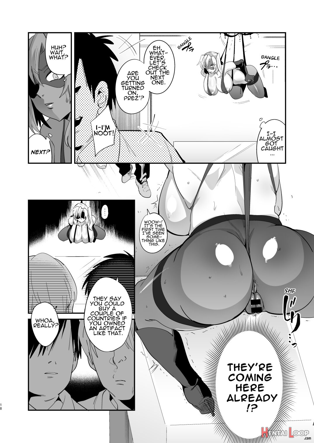 The Magnificent Sex Techniques Of An Incompetent Vulgar Moanin' Phantom Thief page 17