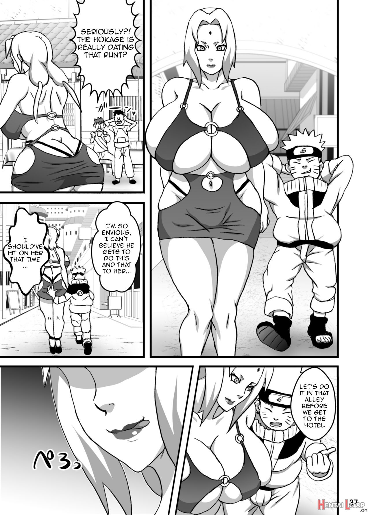 Torotsuna Hokage Horegusuri No Nan No Maki / Melty Tsunade - Story About The Hokage's Hardships Caused By A Love Drug page 38