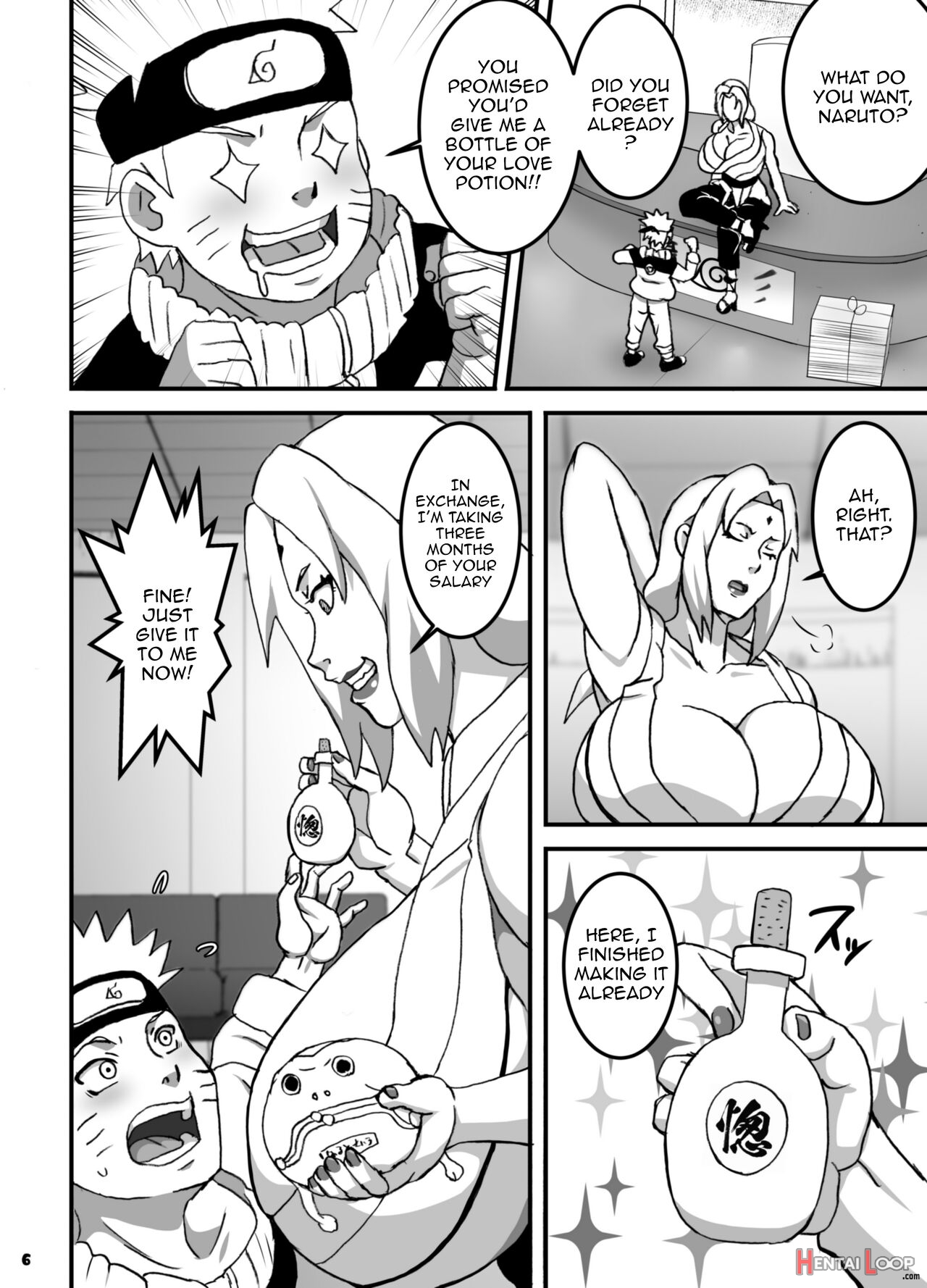 Torotsuna Hokage Horegusuri No Nan No Maki / Melty Tsunade - Story About The Hokage's Hardships Caused By A Love Drug page 7