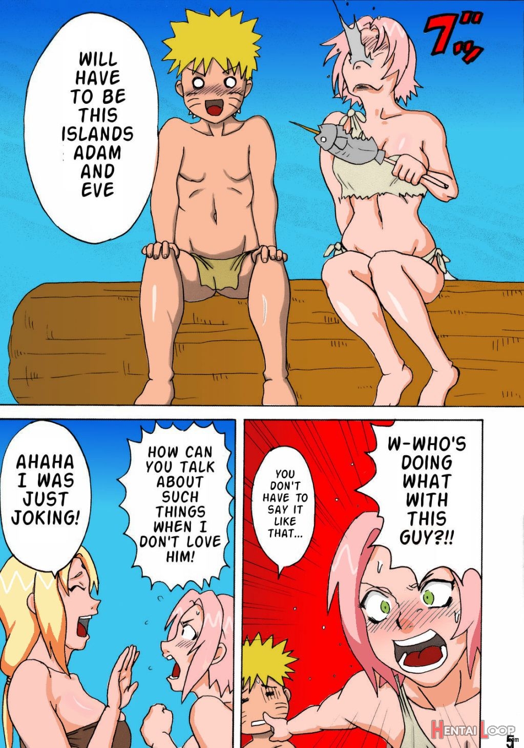 Trapped On The Island page 6