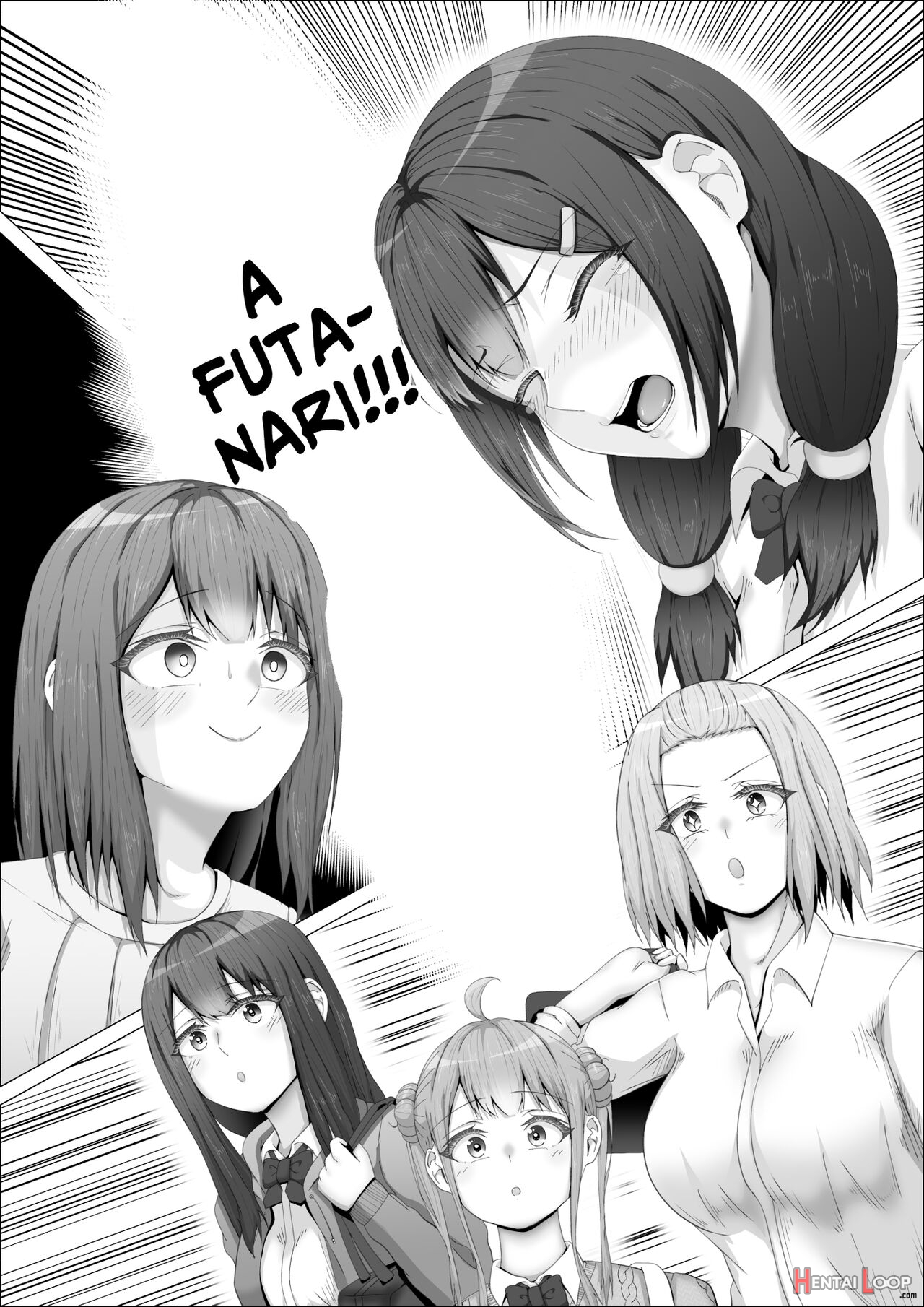 When The Gals In My Class Found Out That I Was A Futanari, They Started Freaking Out. #1 Nanami-chan Toilet Assault Fellatio Edition page 18