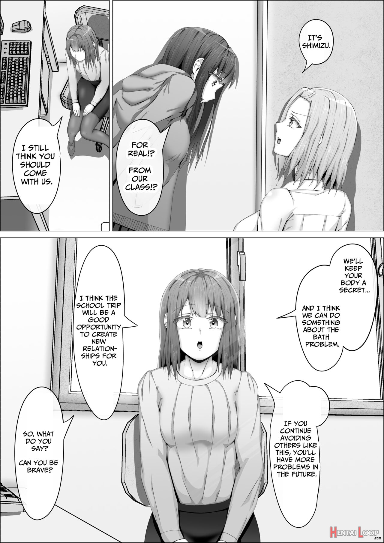 When The Gals In My Class Found Out That I Was A Futanari, They Started Freaking Out. #1 Nanami-chan Toilet Assault Fellatio Edition page 20