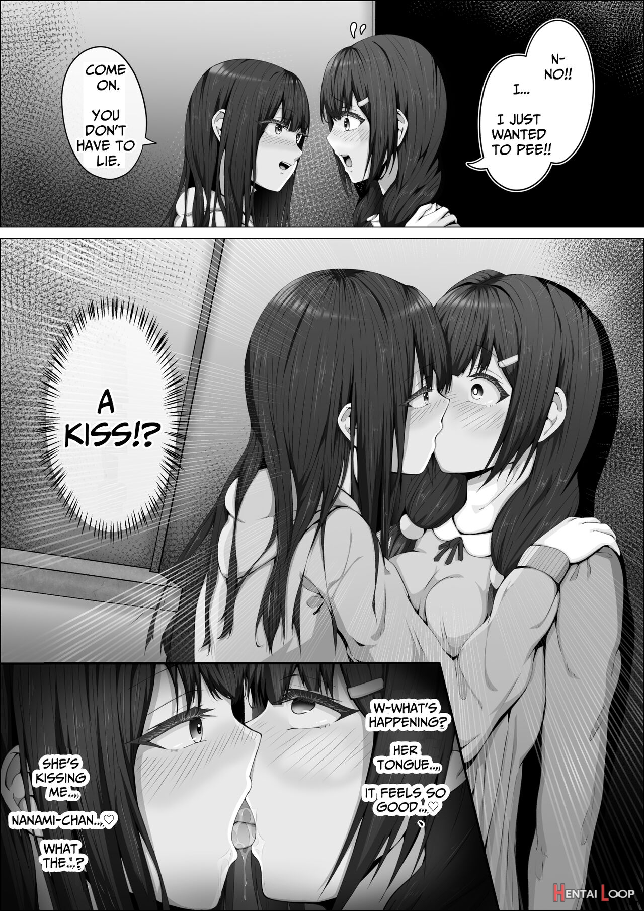 When The Gals In My Class Found Out That I Was A Futanari, They Started Freaking Out. #1 Nanami-chan Toilet Assault Fellatio Edition page 32