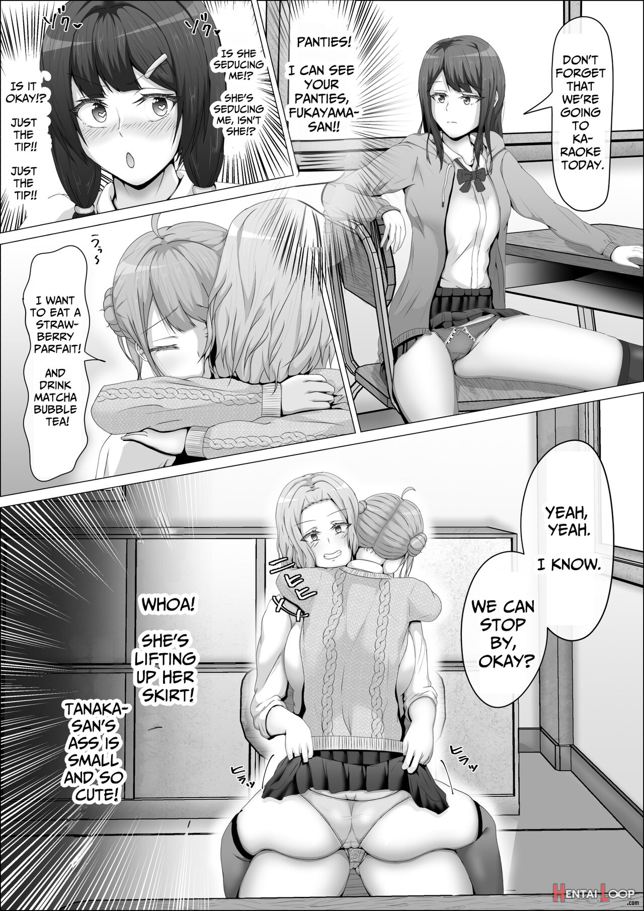 When The Gals In My Class Found Out That I Was A Futanari, They Started Freaking Out. #1 Nanami-chan Toilet Assault Fellatio Edition page 4