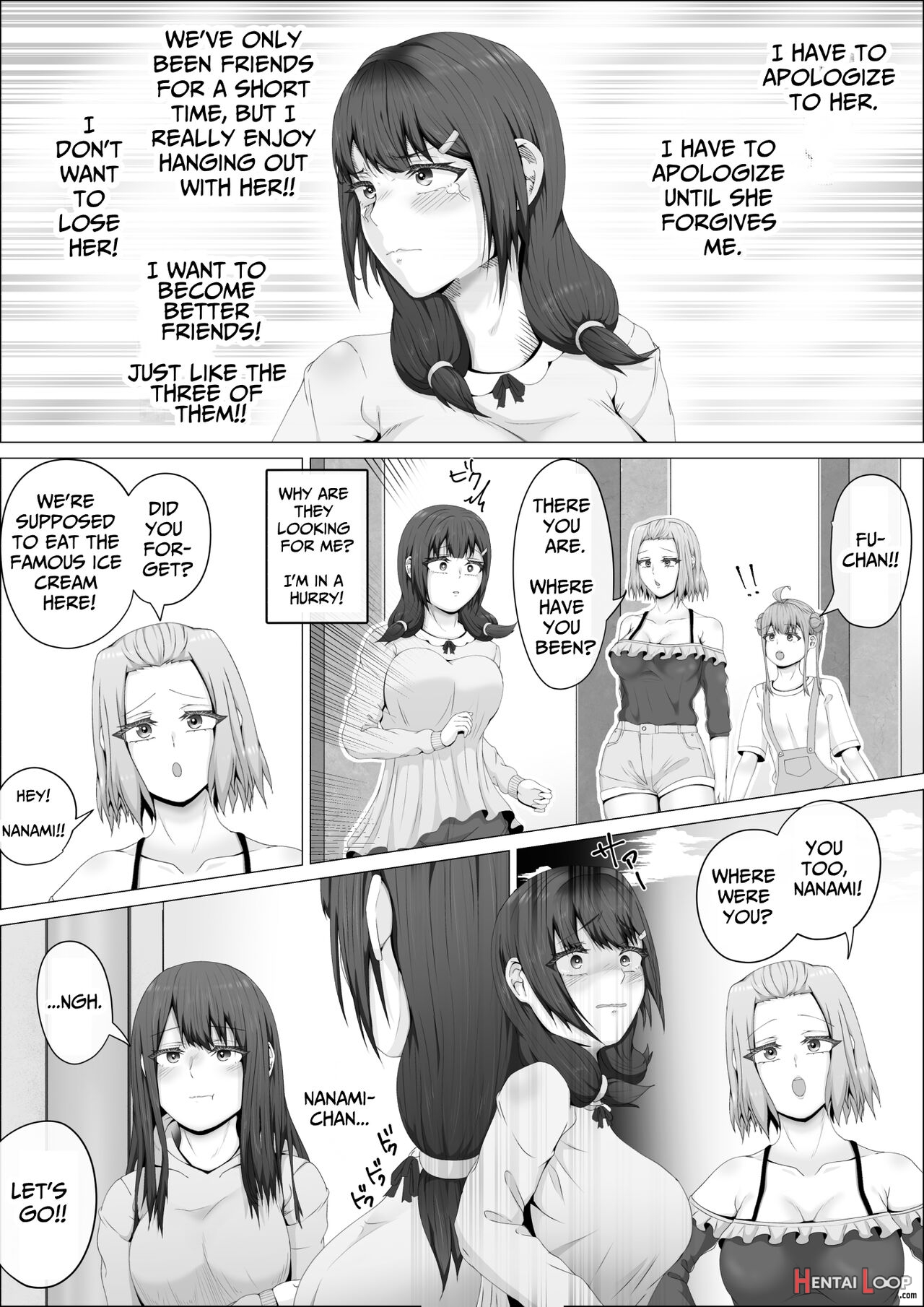 When The Gals In My Class Found Out That I Was A Futanari, They Started Freaking Out. #1 Nanami-chan Toilet Assault Fellatio Edition page 52