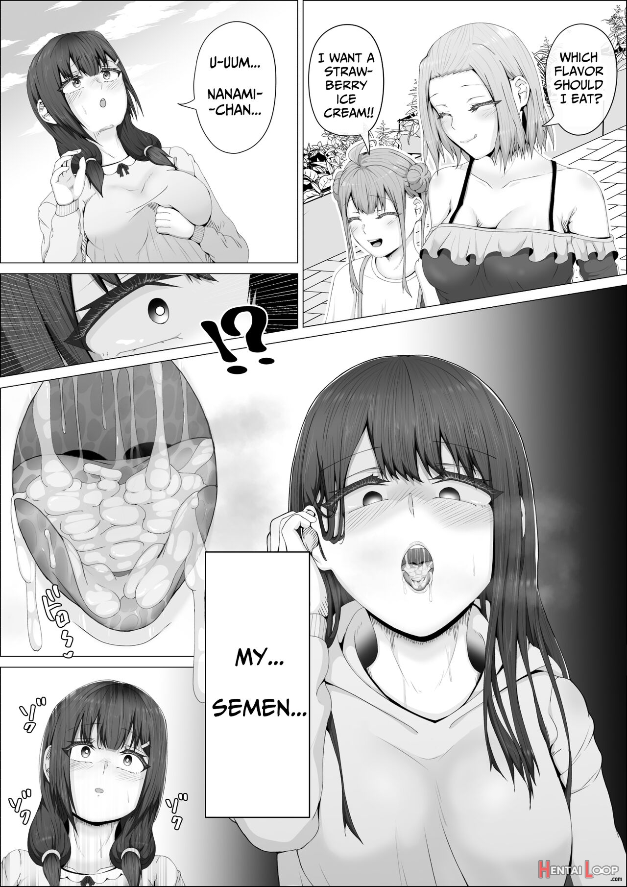 When The Gals In My Class Found Out That I Was A Futanari, They Started Freaking Out. #1 Nanami-chan Toilet Assault Fellatio Edition page 53