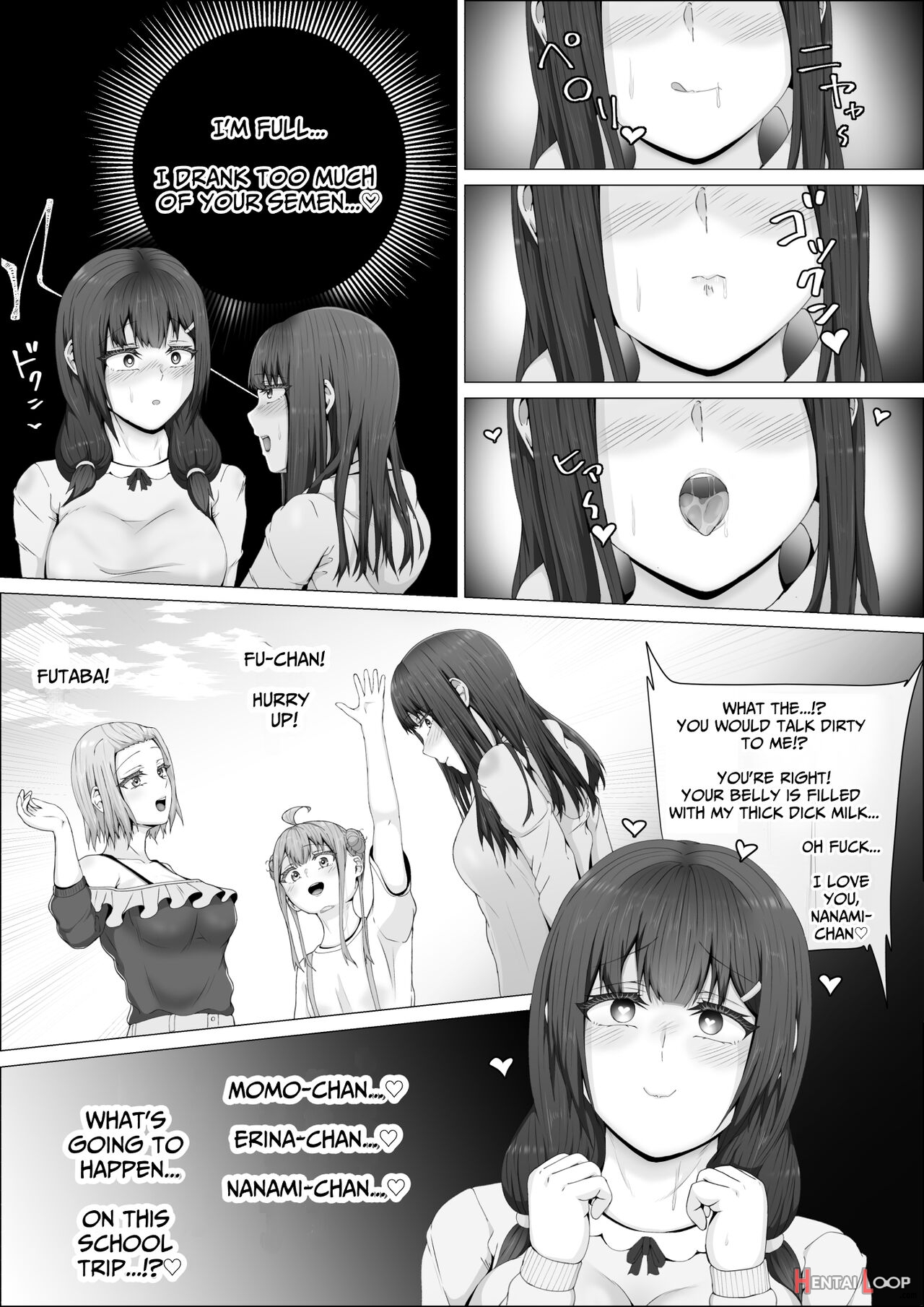 When The Gals In My Class Found Out That I Was A Futanari, They Started Freaking Out. #1 Nanami-chan Toilet Assault Fellatio Edition page 54