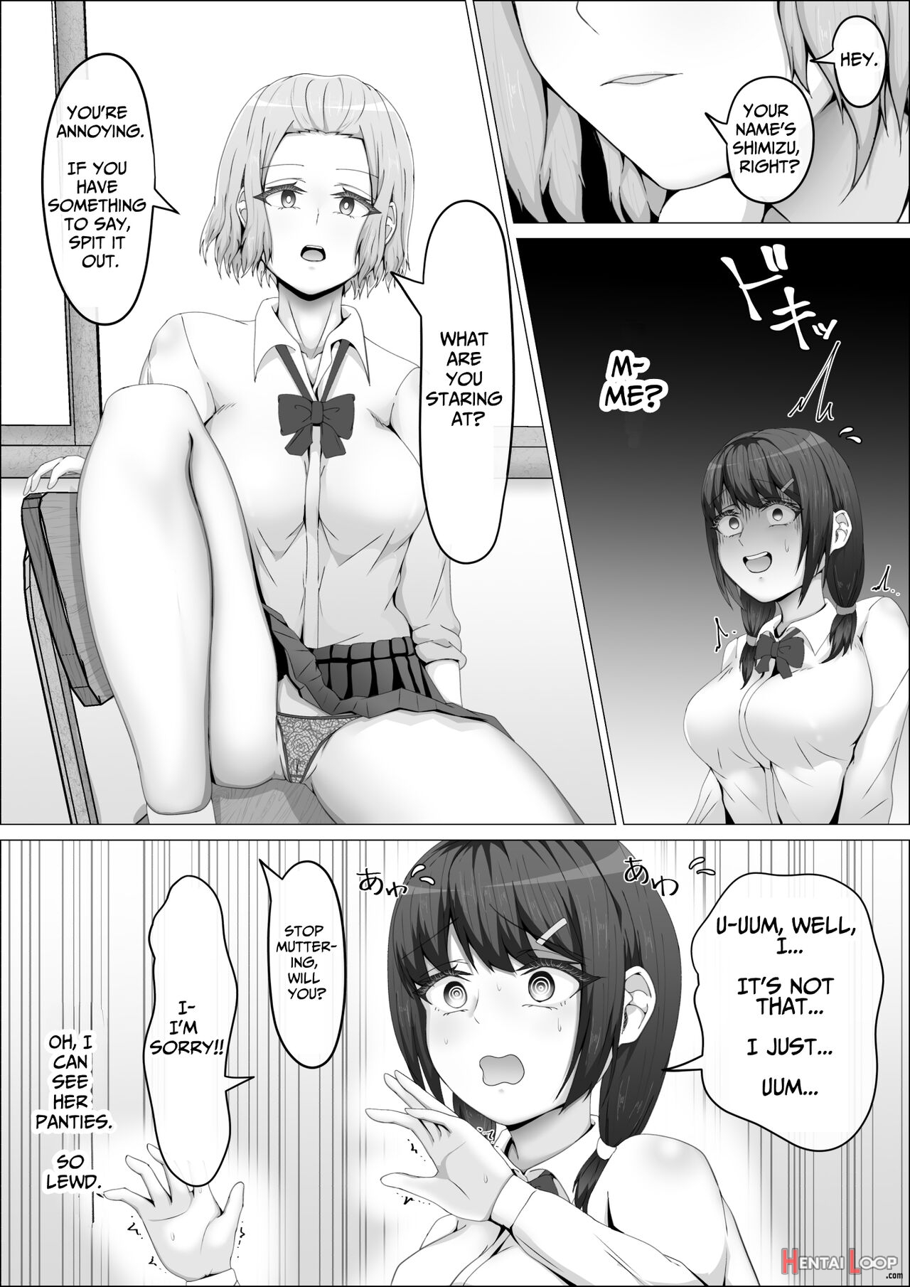 When The Gals In My Class Found Out That I Was A Futanari, They Started Freaking Out. #1 Nanami-chan Toilet Assault Fellatio Edition page 7