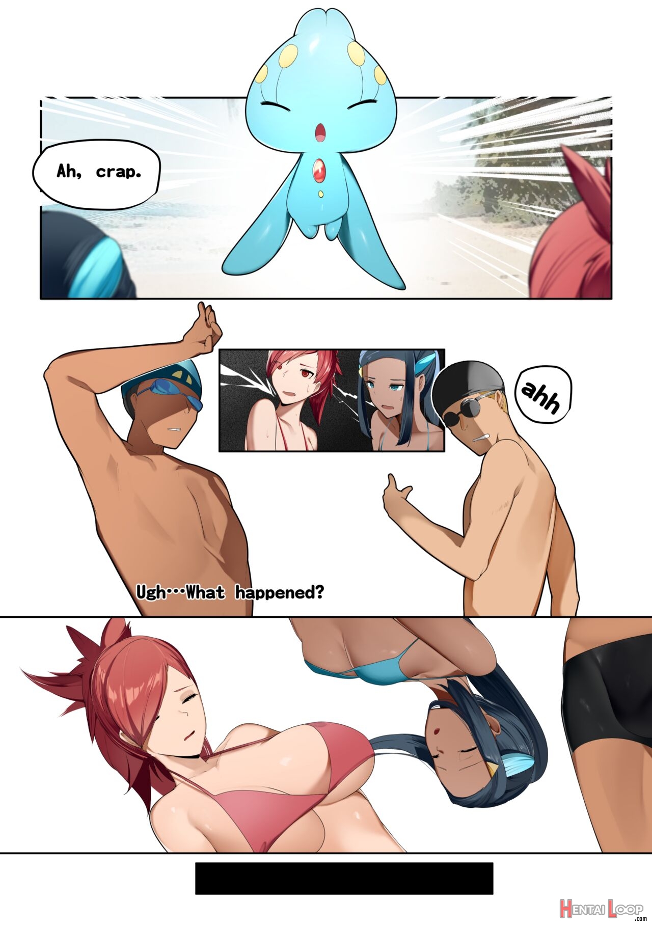 Yuuyuu: Beachside Swap! page 4