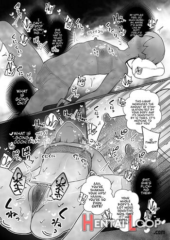 Bakunyuu Ni Naritai! Pink Blue Yuri Manga page 14
