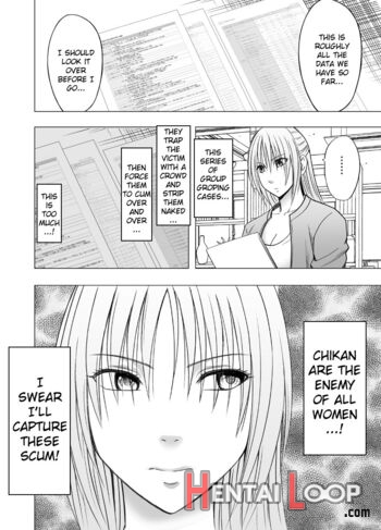 Chikan Otori Sousakan Kyouka ~zettai Ni Kanjinakatta Fukanshou No Onna Ga 10-nen-bun No Tamatte Ita Kaikan Ni Ikki Ni Osowarete...~ page 9