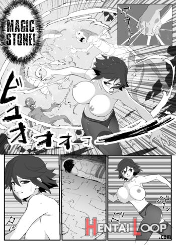 Hitozuma Boukensha Doukutsu ~teikyuu Monster Oppai Houshi~ page 21