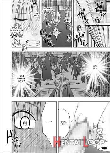 Isekai Kara Yattekita Onna Maou-sama Ga Manin Densha De Salaryman Ni Chikan Sareru Hanashi page 32