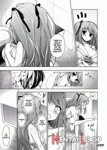 Ojou-sama To Kabe No Ana. page 8