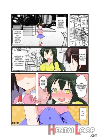 Onnanoko Ga Futanari Ni Otokonoko Ga Onna Ni Naru Hanashi page 38