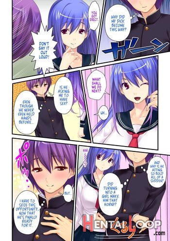 Ore Ga Onna De Kanojo Ga Otoko Ni !? ~hajimete No Kaikan Ni Tomadou Futari~ page 43