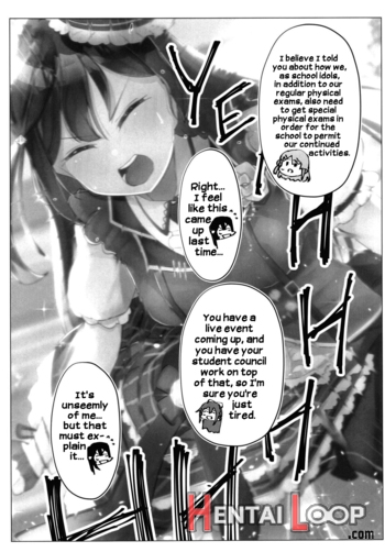 School Idol No Tokubetsu Shintai Sokutei Azuna page 4