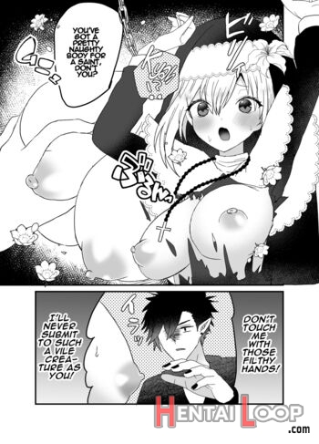 Seijo-chan Wa Kichiku Kyuuketsuki No Inran Choukyou Ni Zettai Makenai! page 6