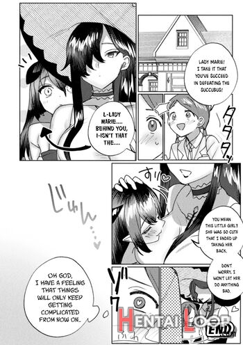 Strongest Mage Vs Highclass Succubus, One On One Direct Lesbian Battle page 20