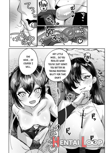 Strongest Mage Vs Highclass Succubus, One On One Direct Lesbian Battle page 8